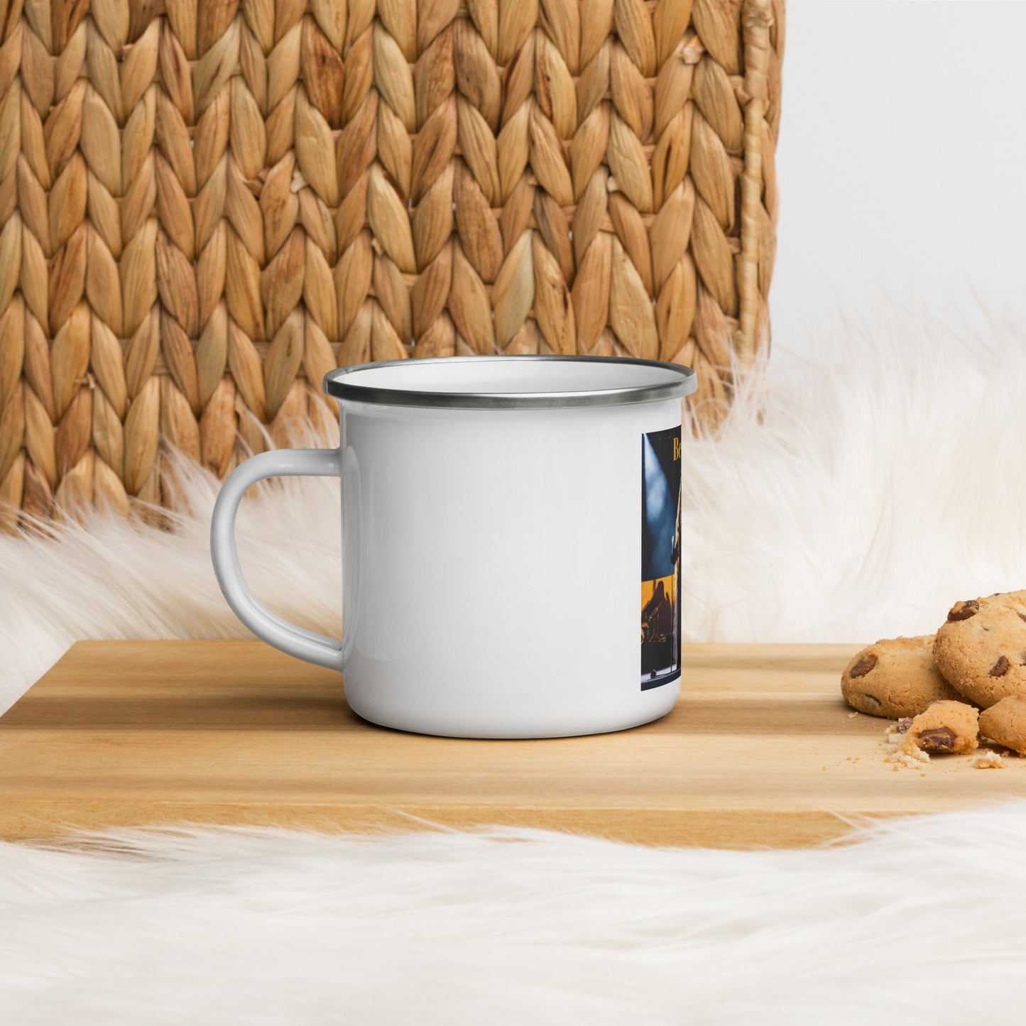 Beowncé Enamel Mug