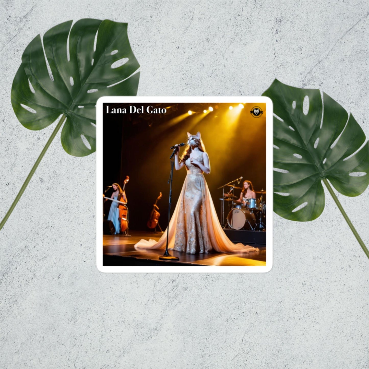 Lana Del Gato Bubble-free stickers