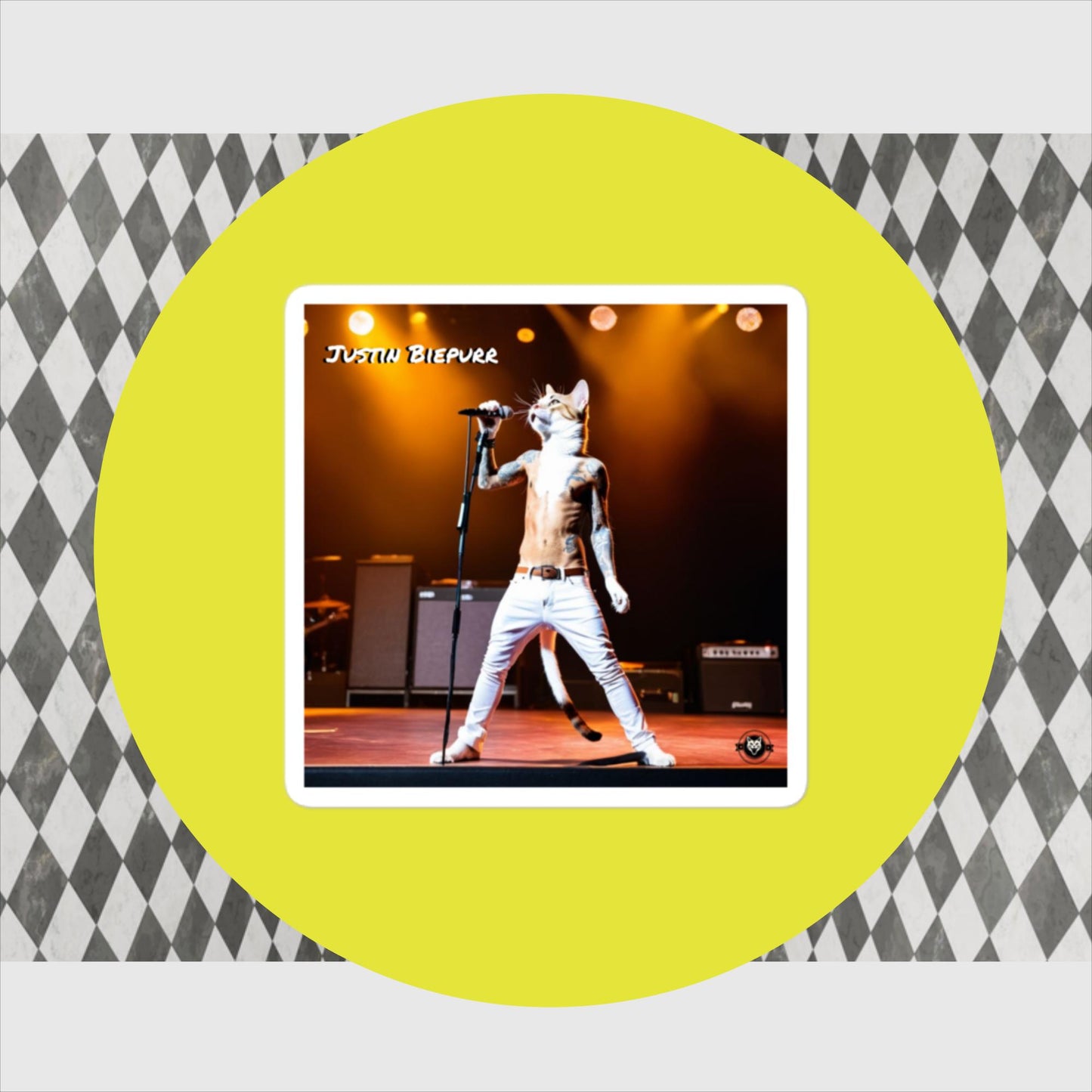 Justin Biepurr Bubble-free stickers