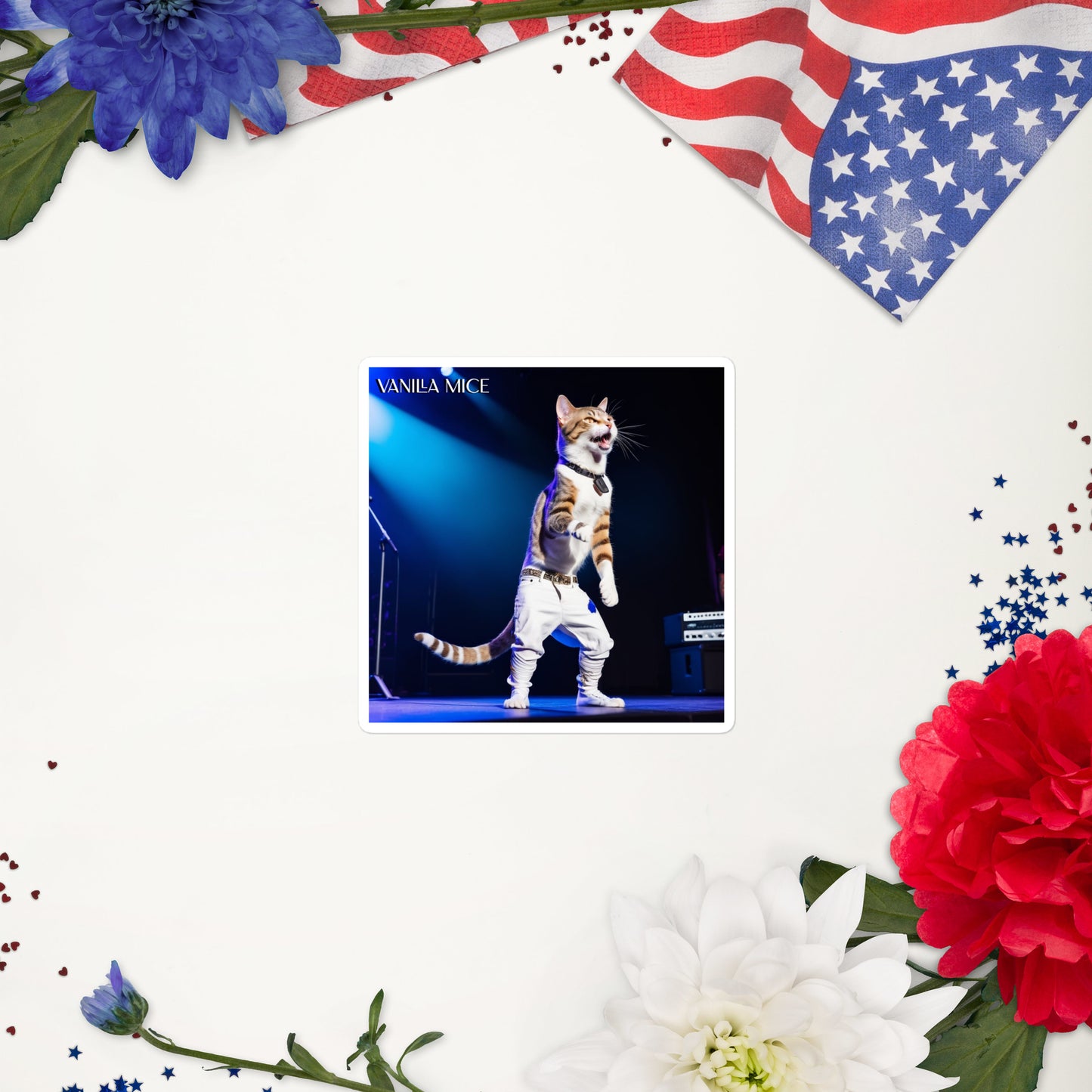 Vanilla Mice Bubble-free stickers