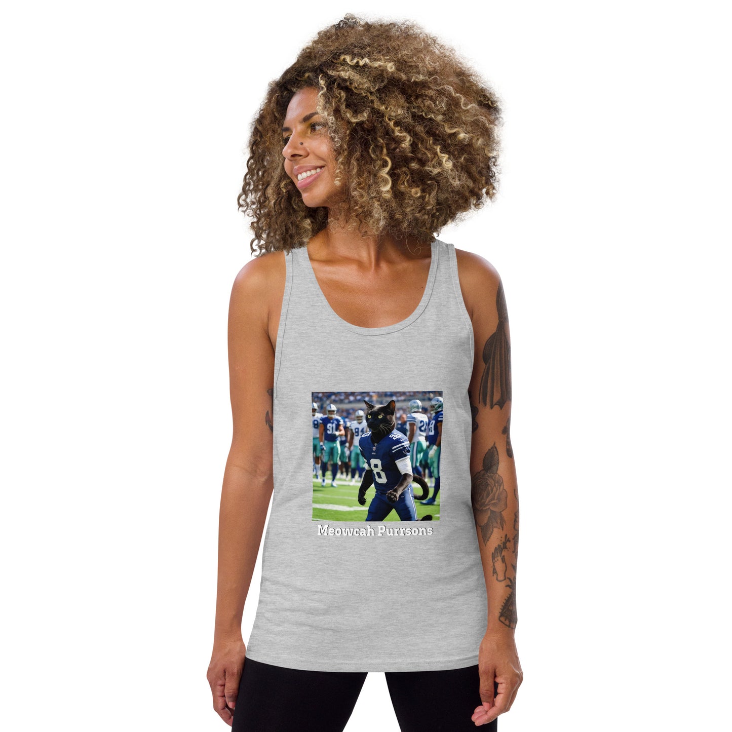 Meowcah Purrsons Tank Top