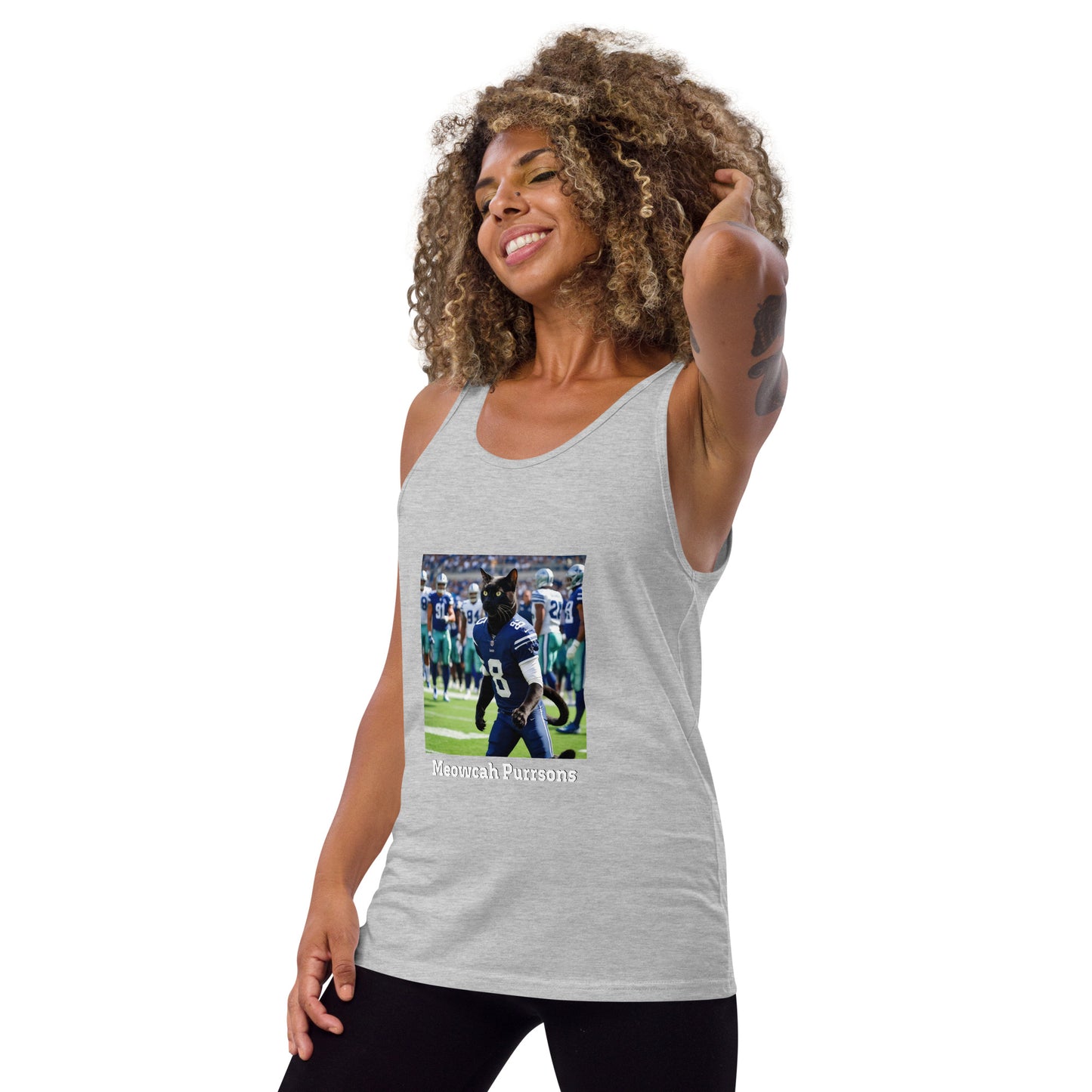 Meowcah Purrsons Tank Top