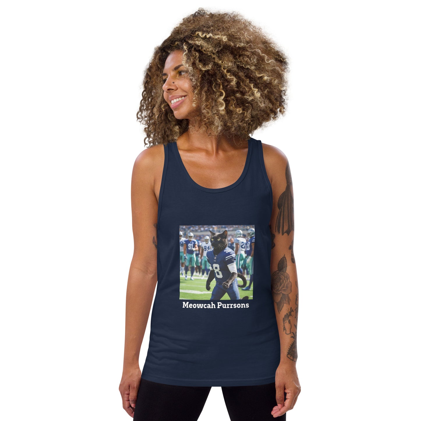 Meowcah Purrsons Tank Top