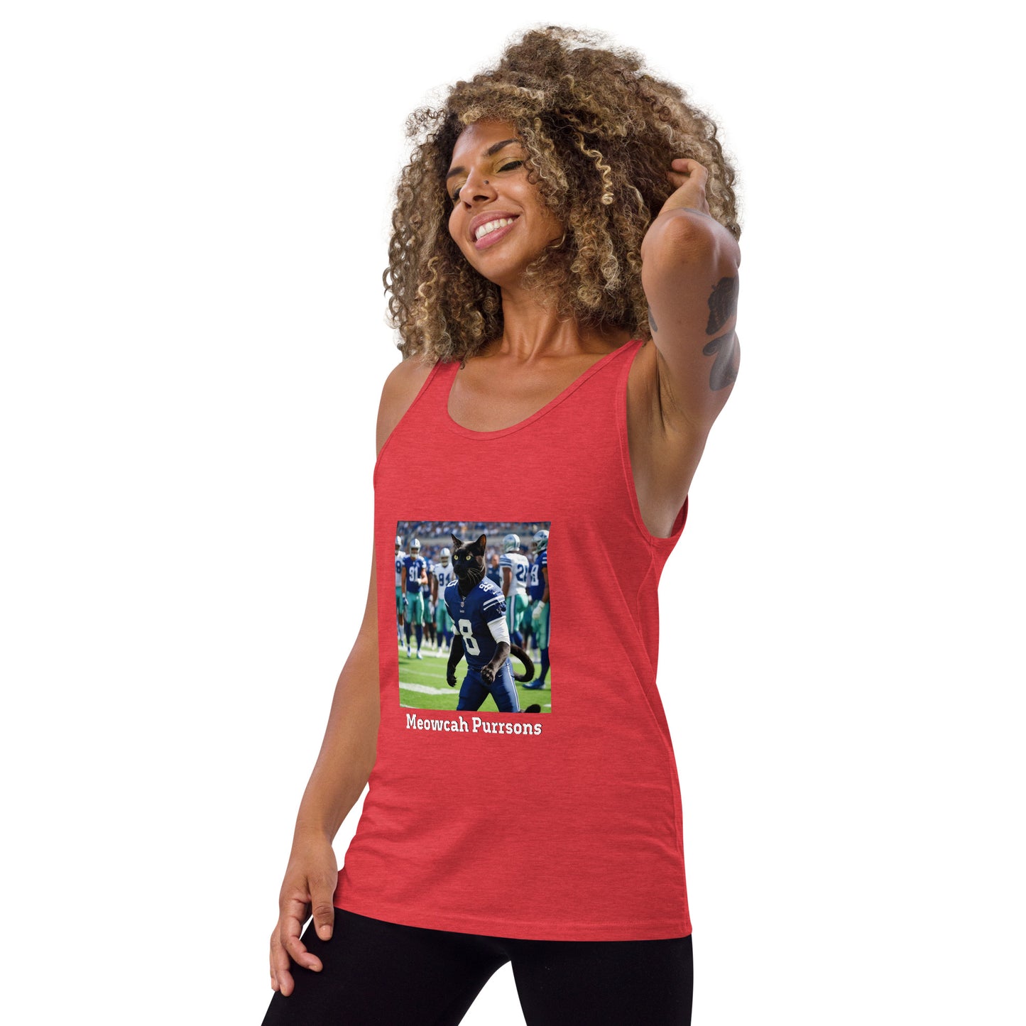 Meowcah Purrsons Tank Top