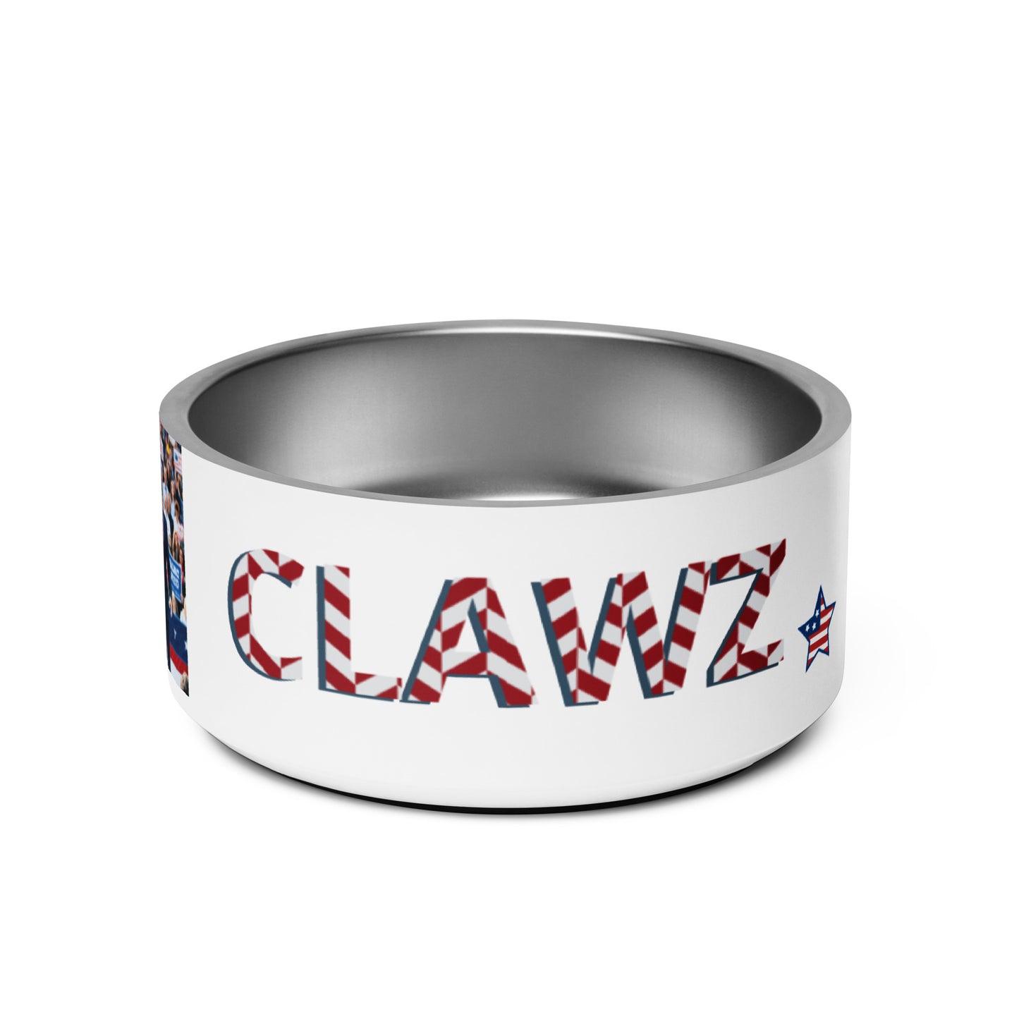 HAIRS CLAWZ Stainless Steel Dinner Bowl