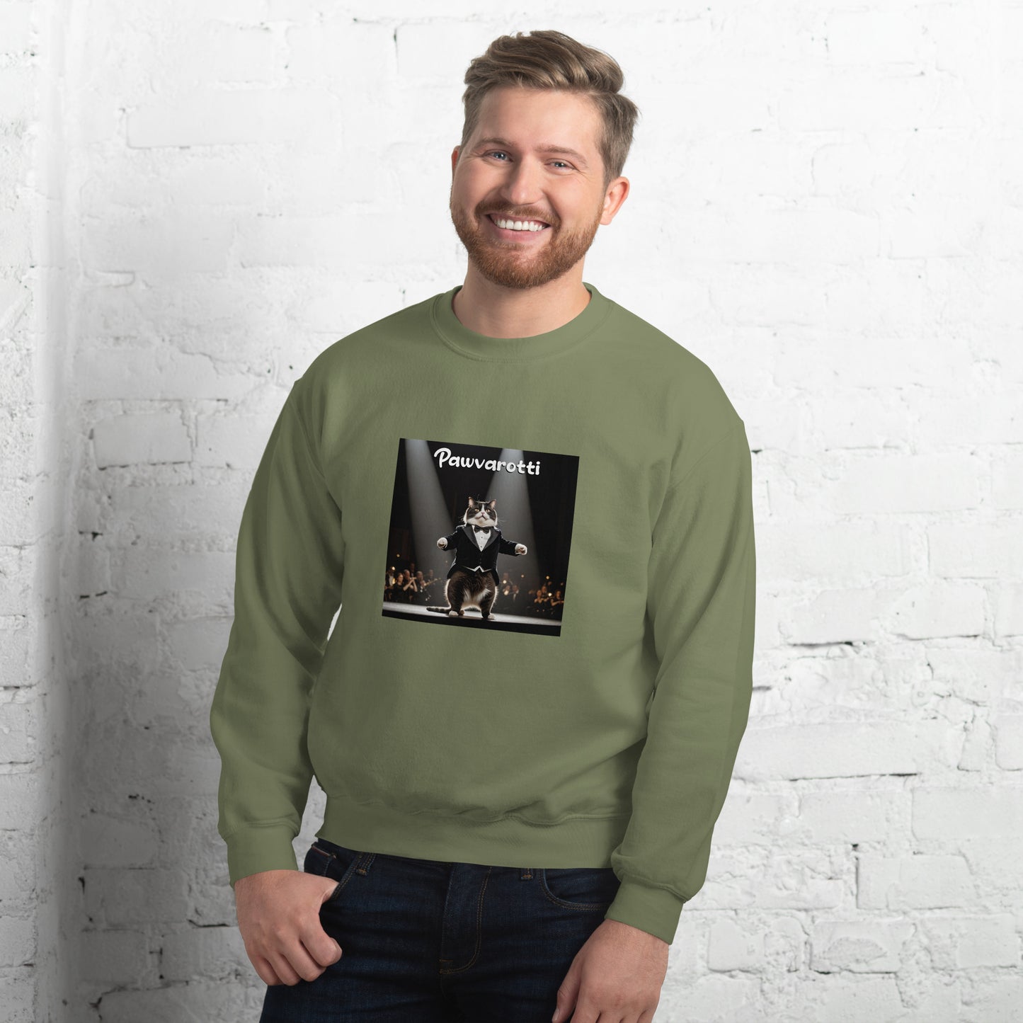 Pawvarotti Unisex Sweatshirt