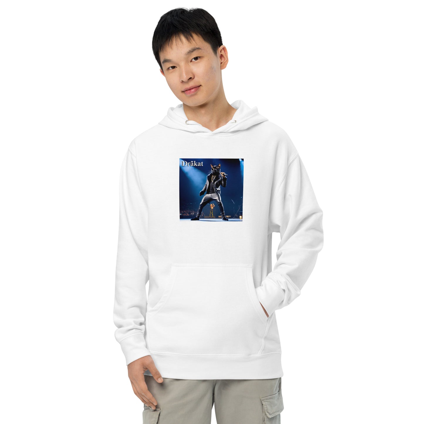 Drākat Unisex midweight hoodie