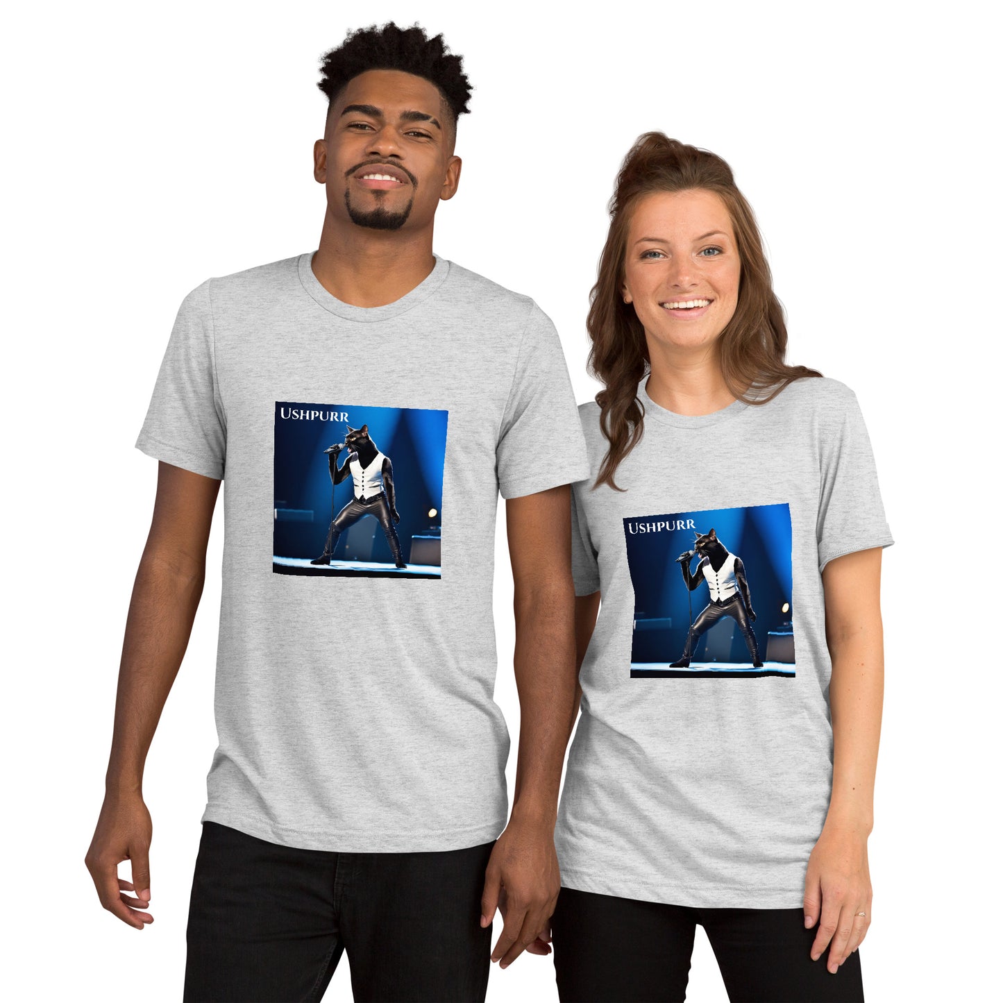 Ushpurr Tri-blend Short Sleeve T-shirt