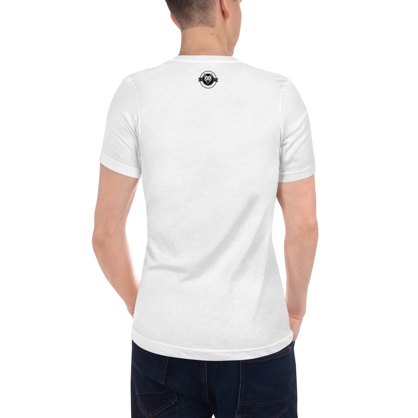Shed again.. Unisex Short Sleeve V-Neck T-Shirt