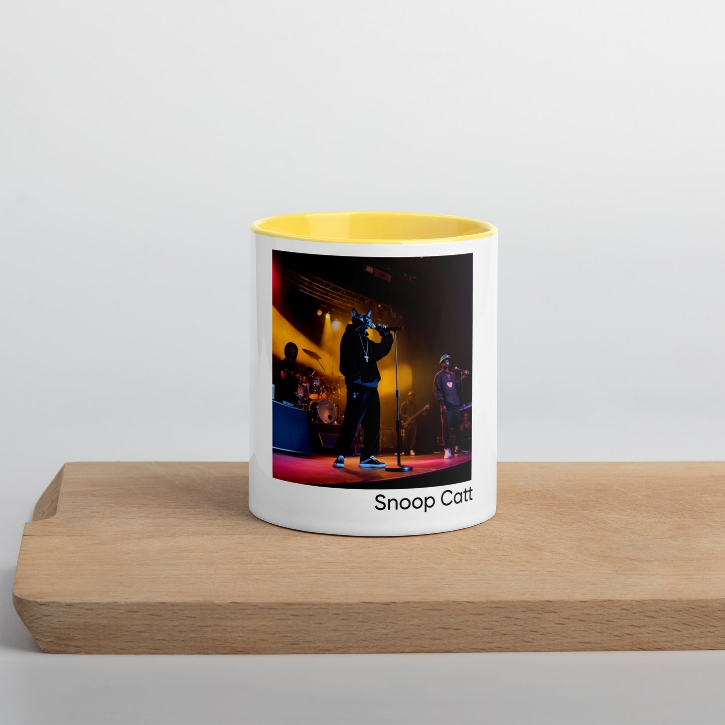 Snoop Catt Mug with Color Inside
