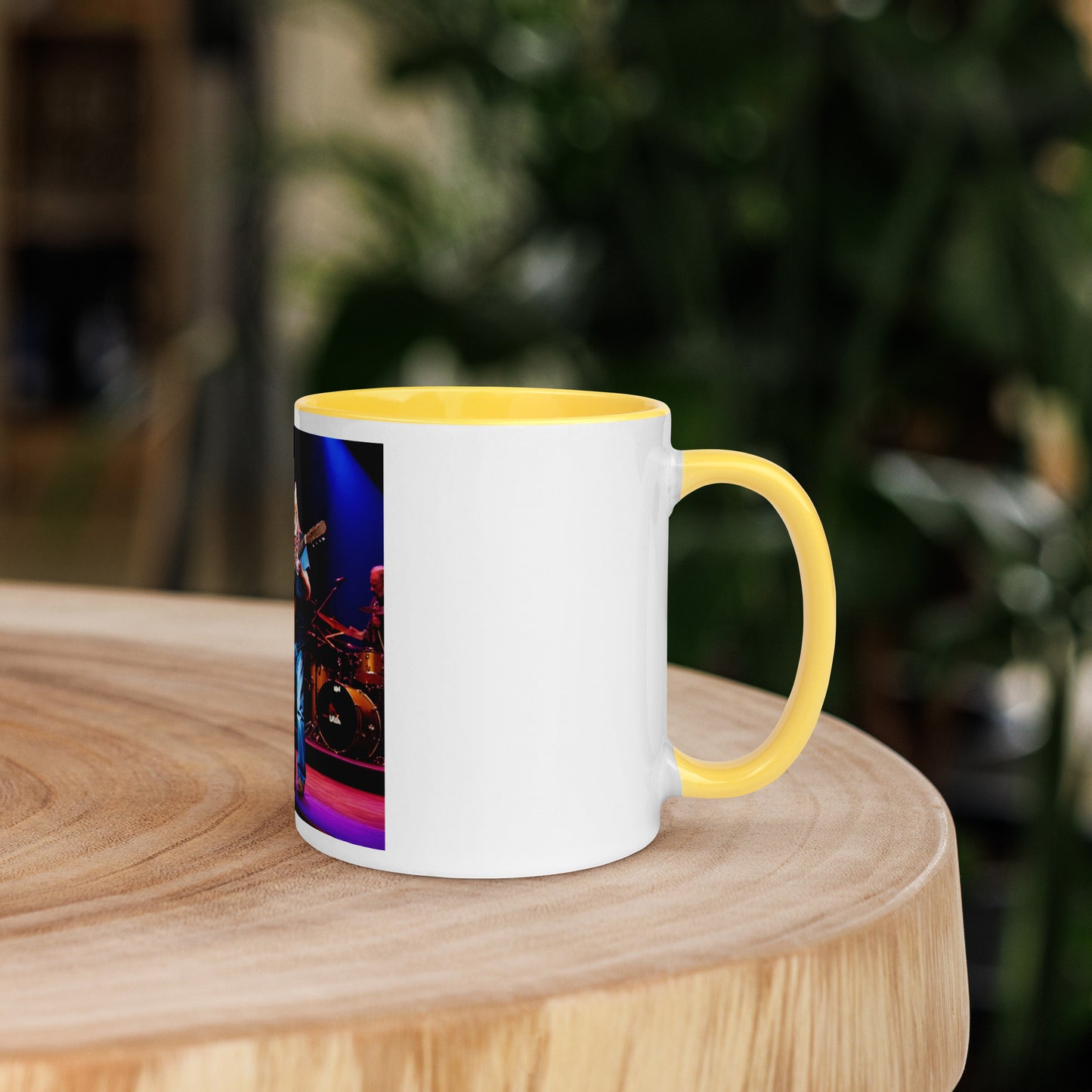 Willie Nelcat Mug with Color Inside