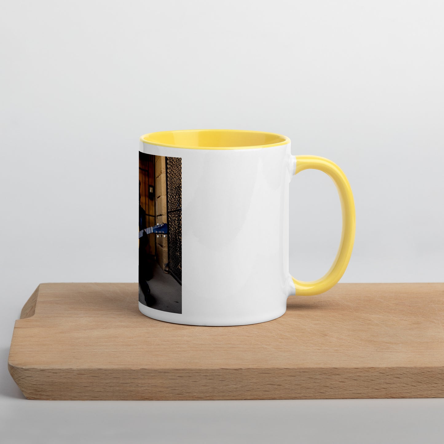 Johnny CaTsh Mug with Color Inside