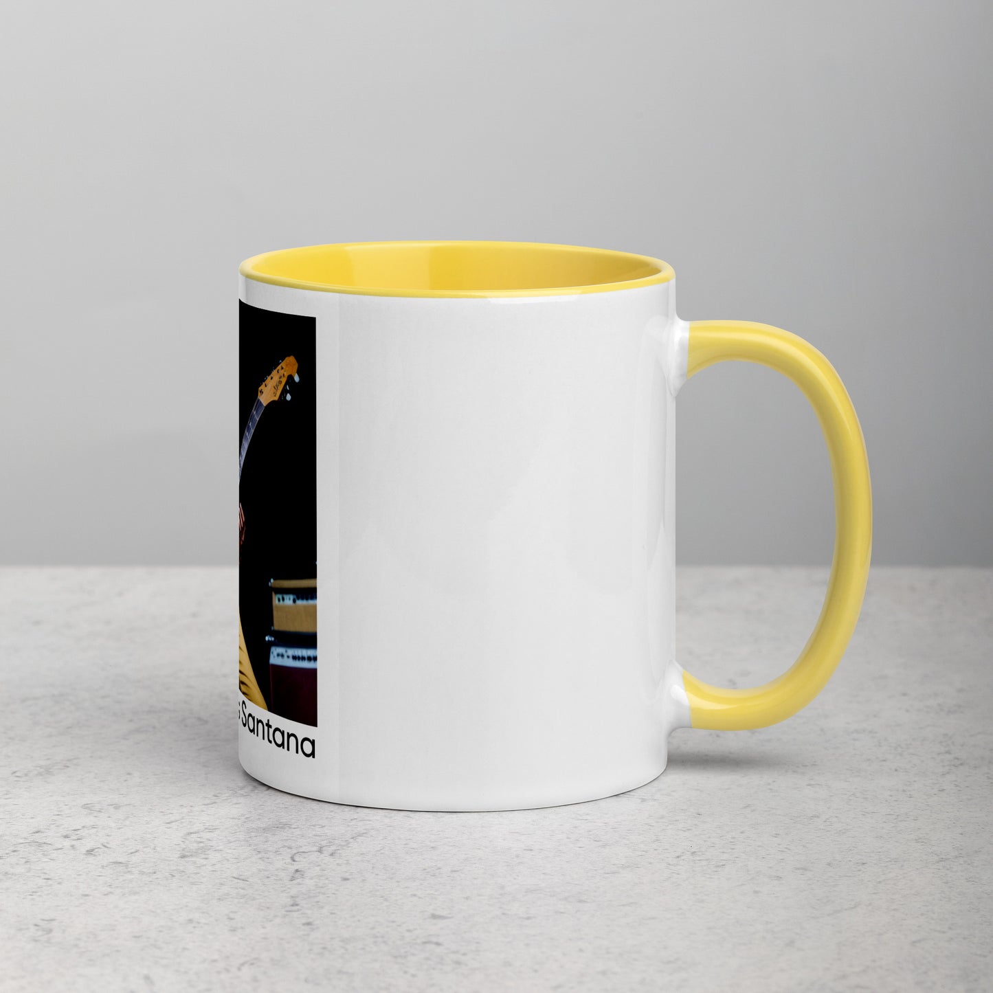 Catlos Santana Mug with Color Inside