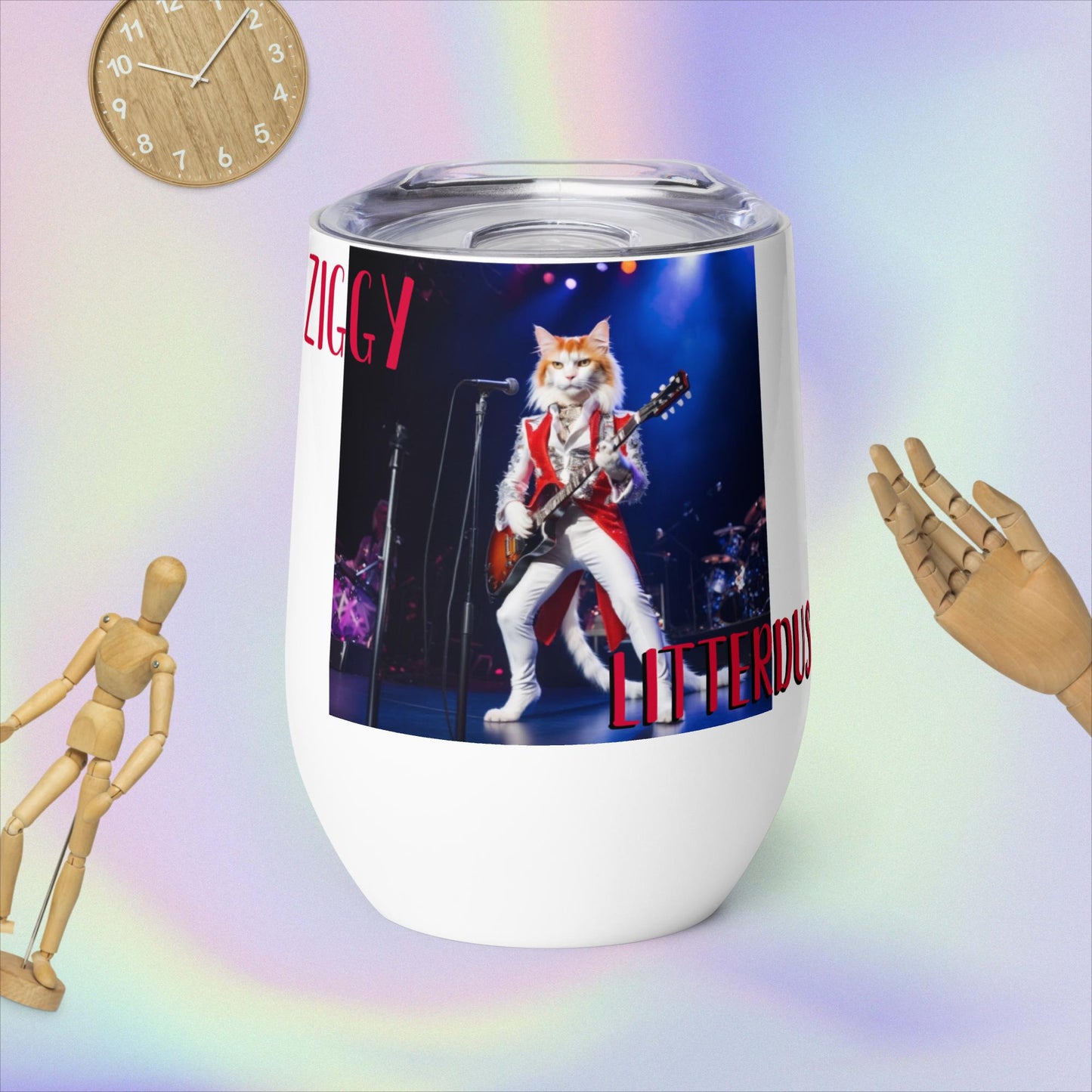 Ziggy Litterdust Wine tumbler