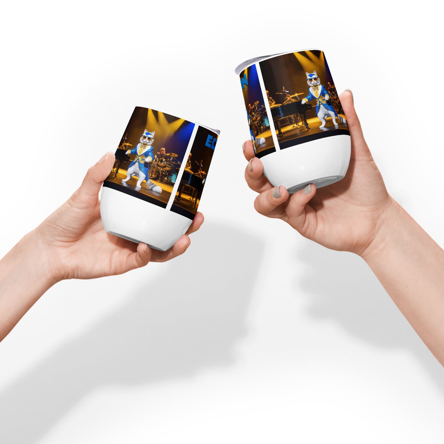 ELTON Cat Wine tumbler