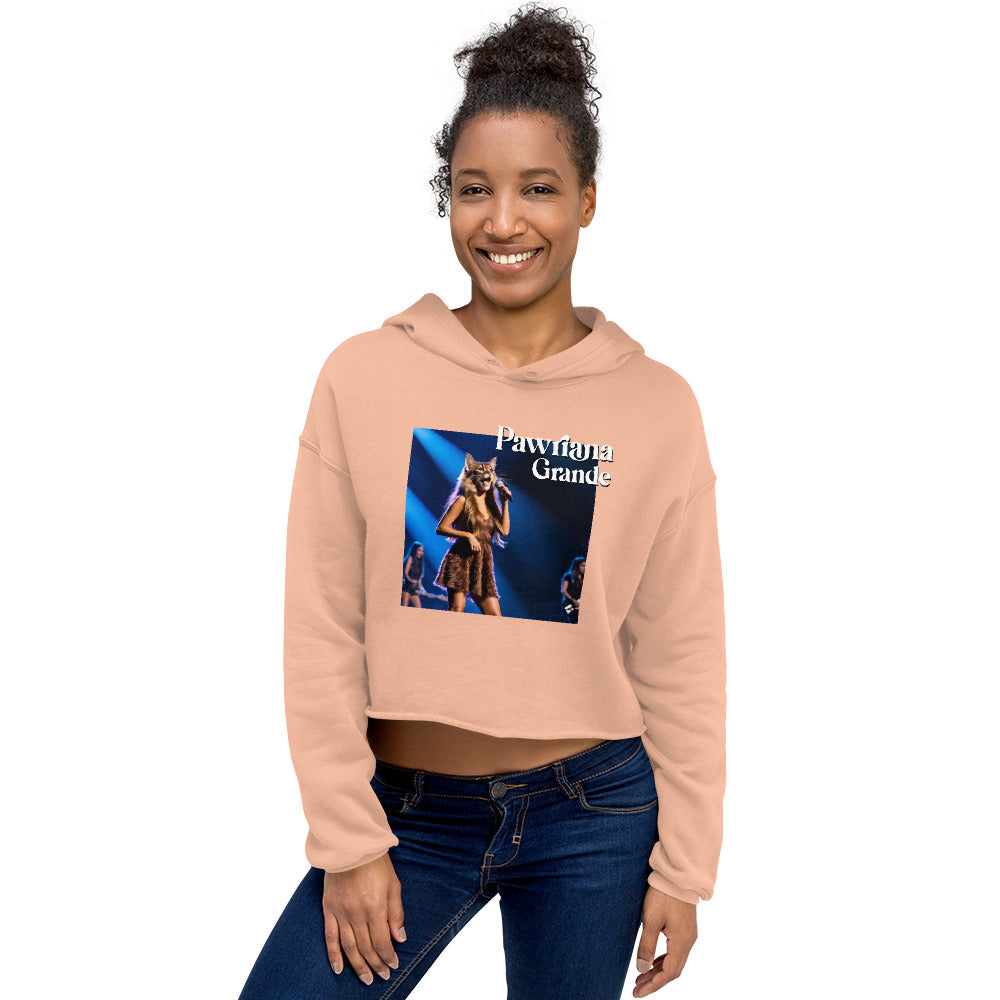 Pawriana Grande Crop Hoodie