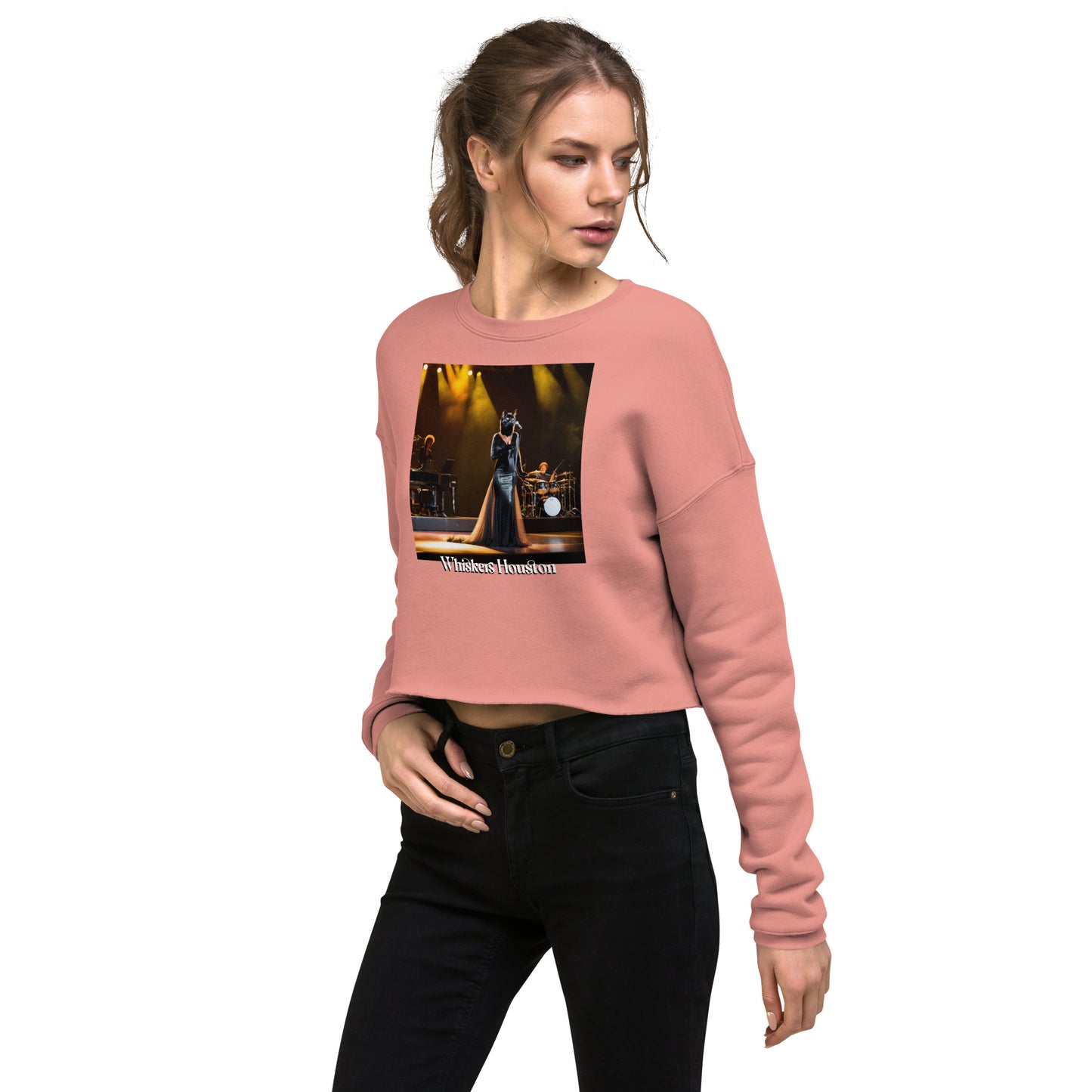 Whiskers Houston Crop Sweatshirt