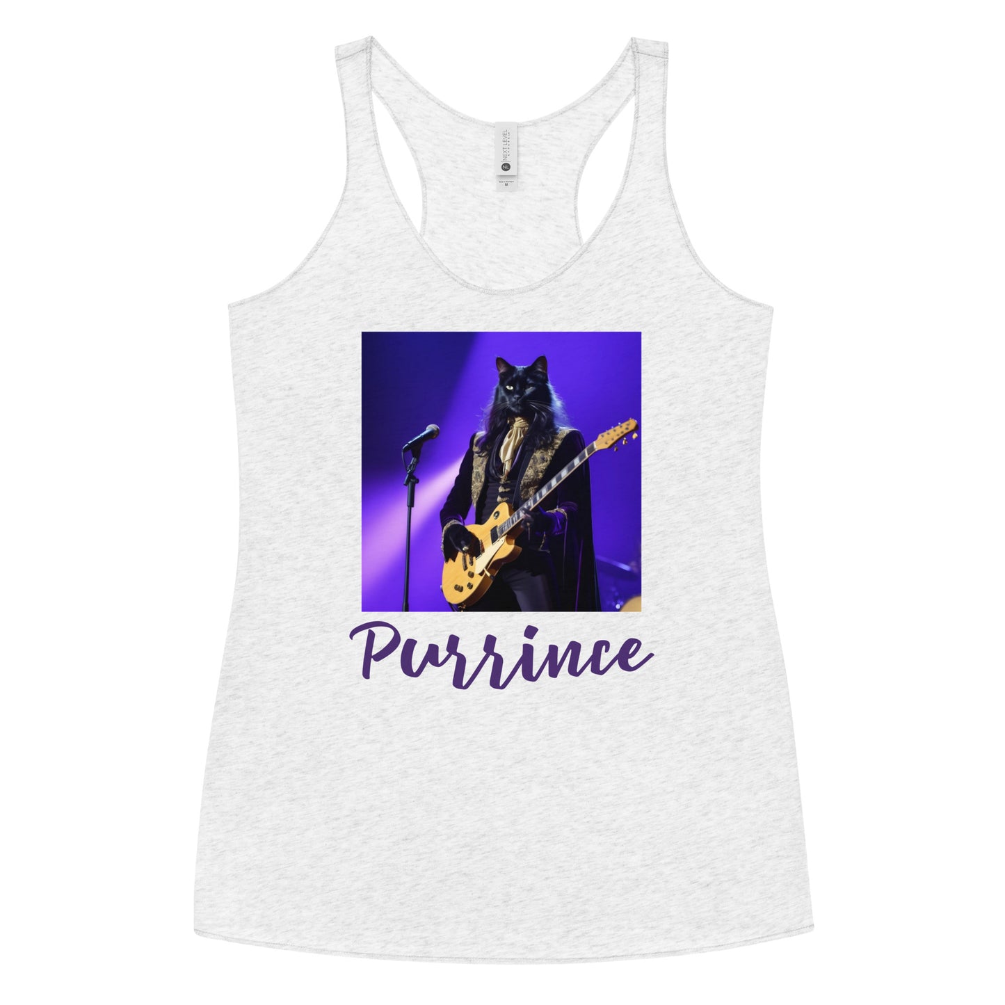 Purrince Women's Racerback Tank