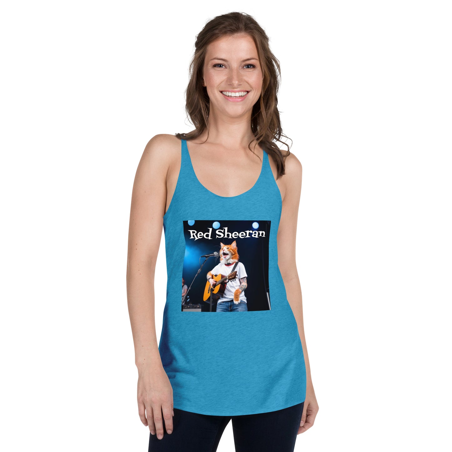 Red Sheeran Women's Racerback Tank