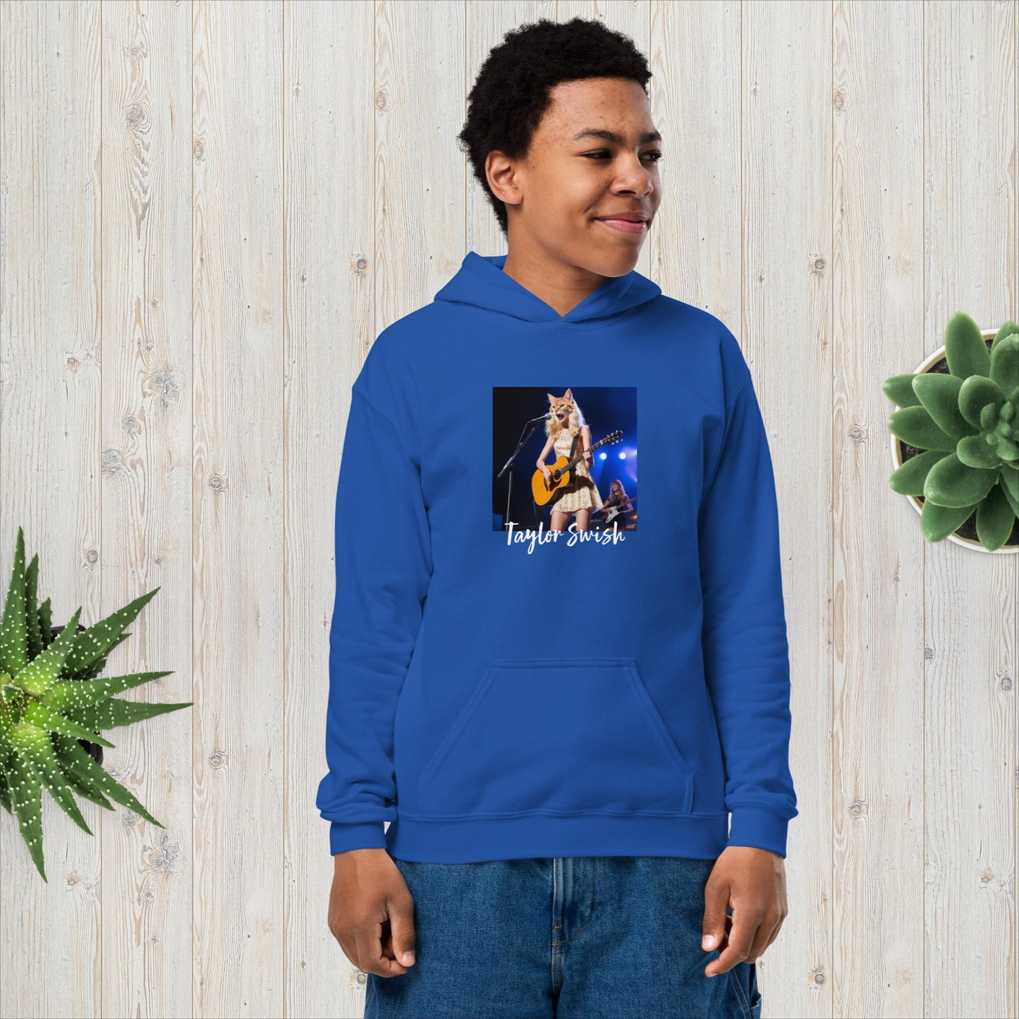 Taylor Swish Youth heavy blend hoodie