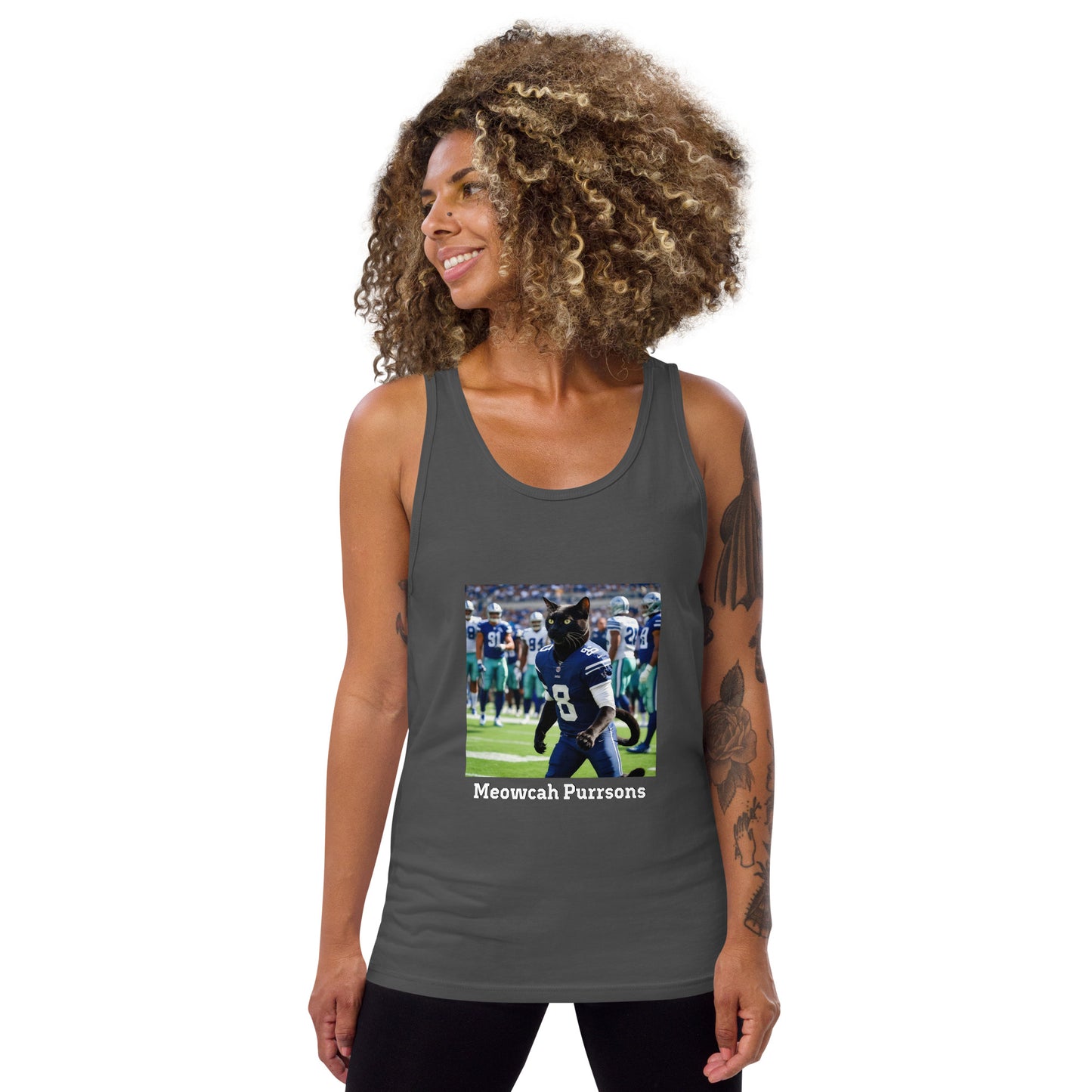 Meowcah Purrsons Tank Top