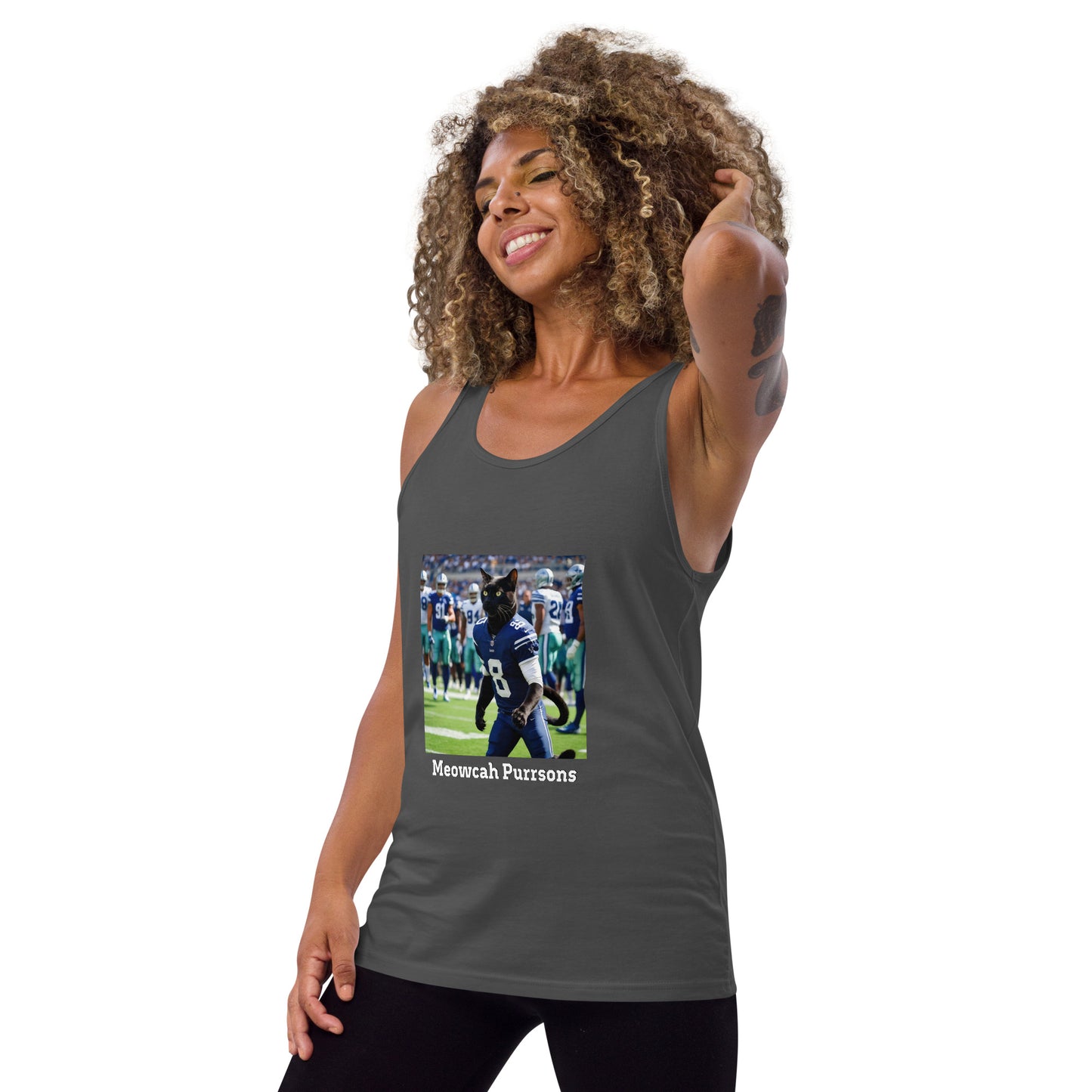 Meowcah Purrsons Tank Top