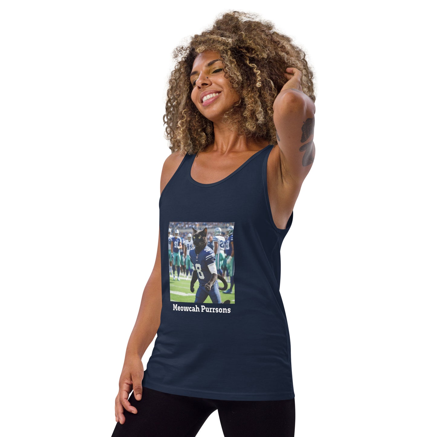 Meowcah Purrsons Tank Top