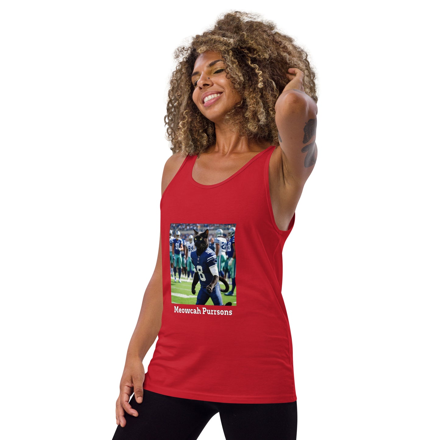 Meowcah Purrsons Tank Top