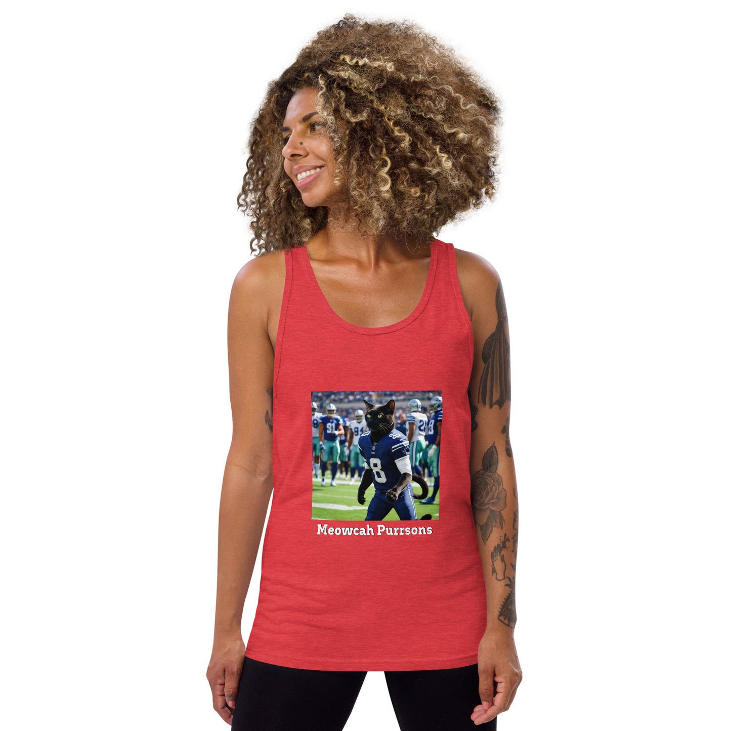 Meowcah Purrsons Tank Top