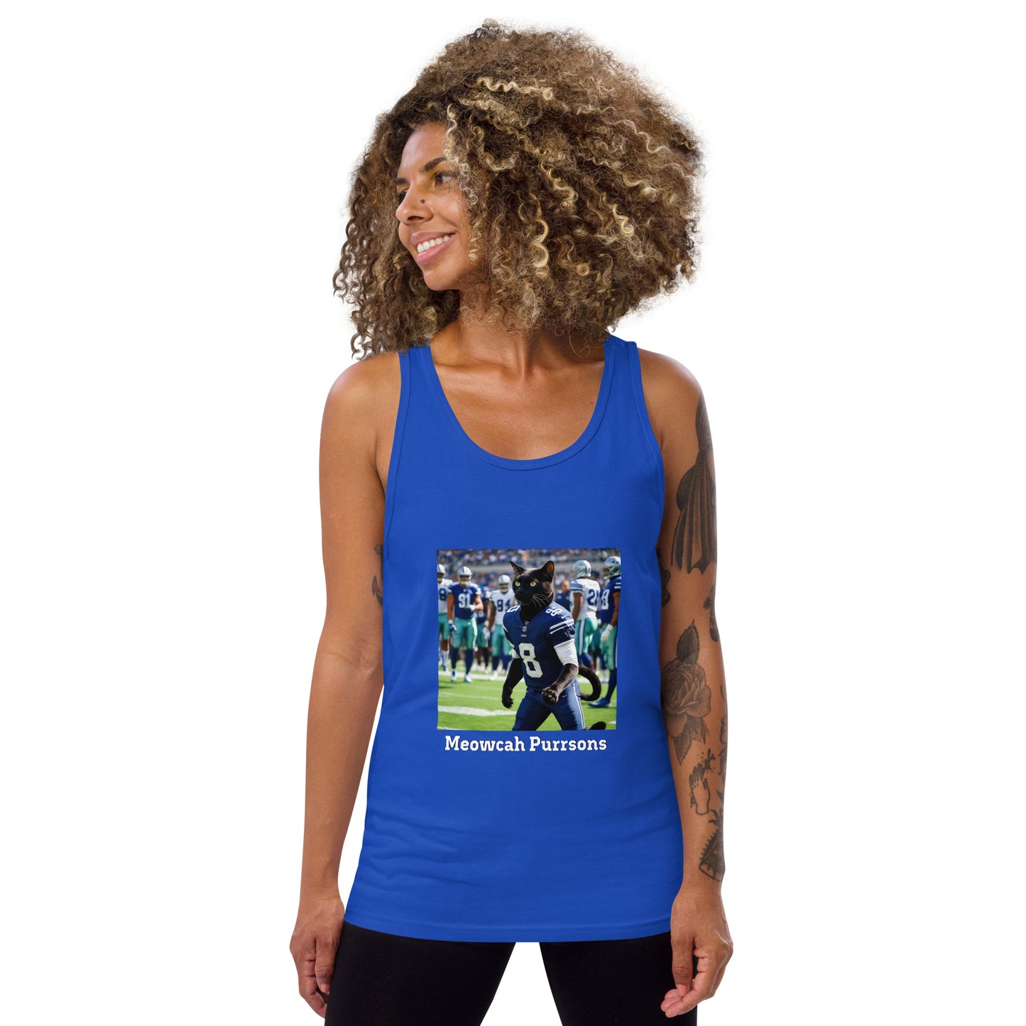 Meowcah Purrsons Tank Top