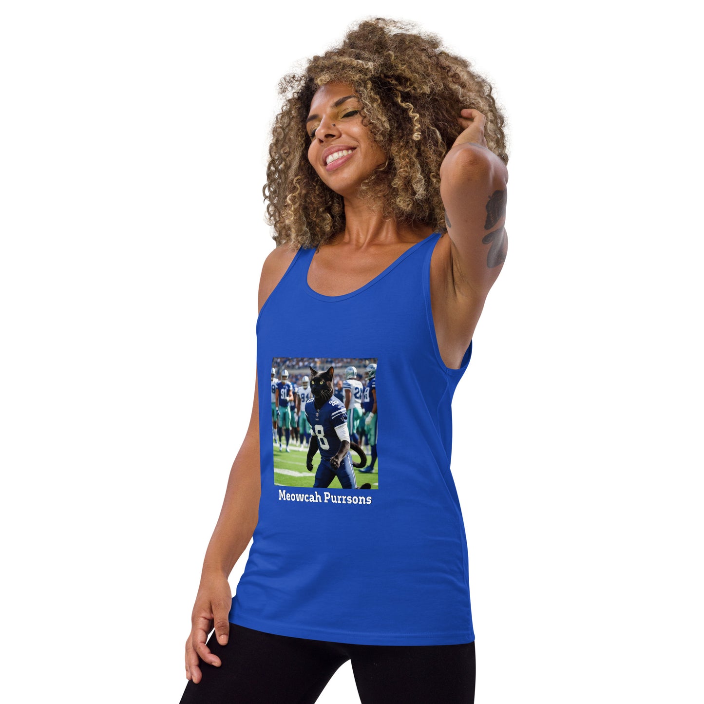 Meowcah Purrsons Tank Top