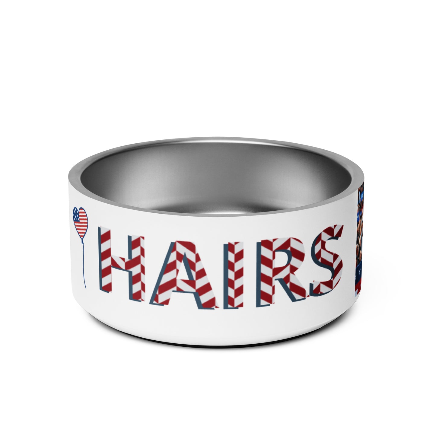 HAIRS CLAWZ Stainless Steel Dinner Bowl