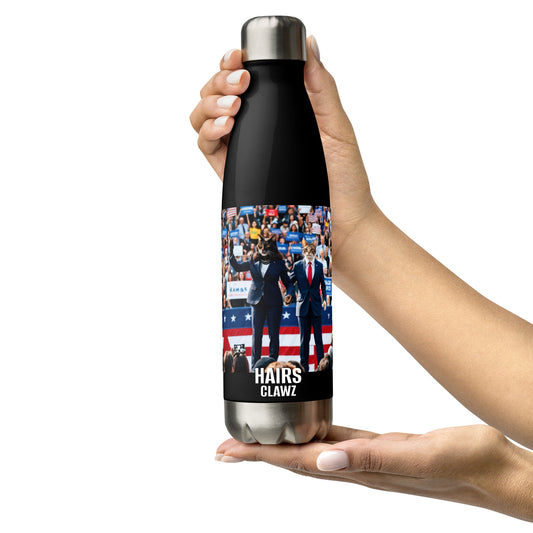 HAIRS CLAWZ Stainless steel water bottle