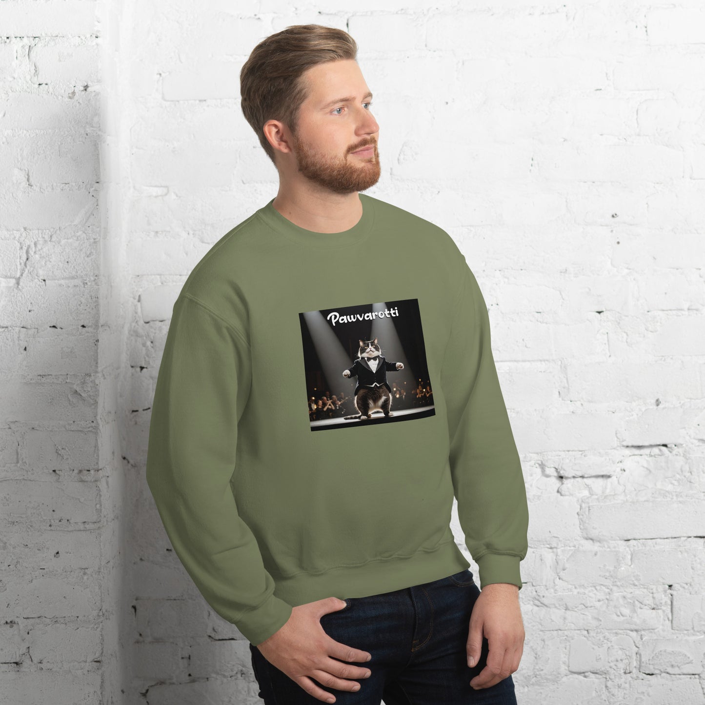 Pawvarotti Unisex Sweatshirt