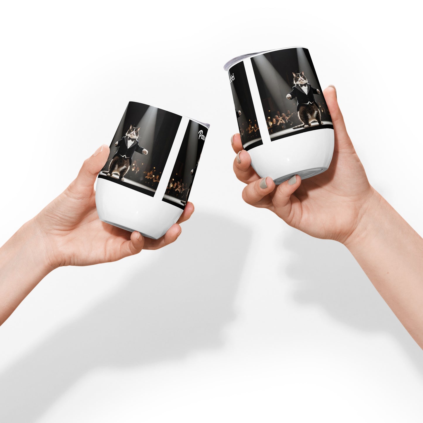Pawvarotti Wine tumbler
