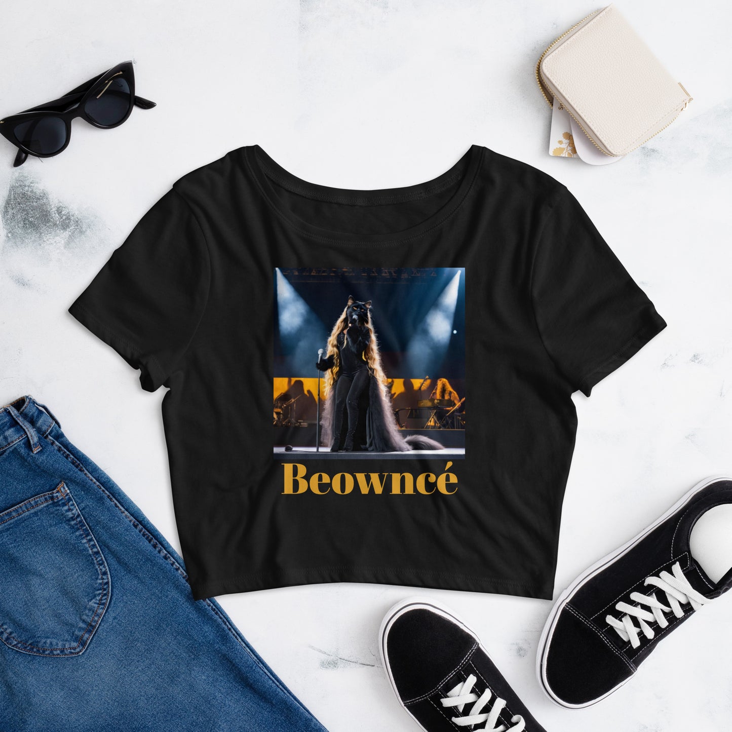 Beowncé Women’s Crop Tee