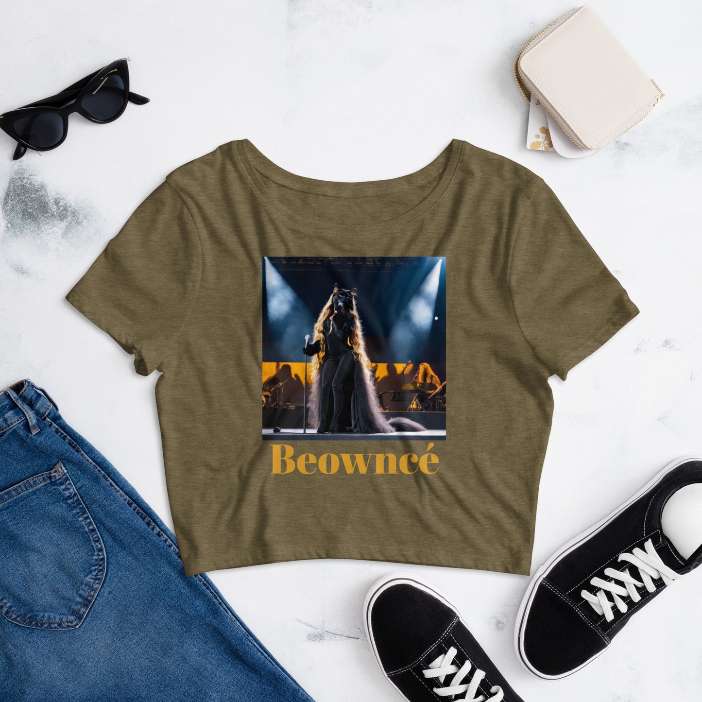 Beowncé Women’s Crop Tee