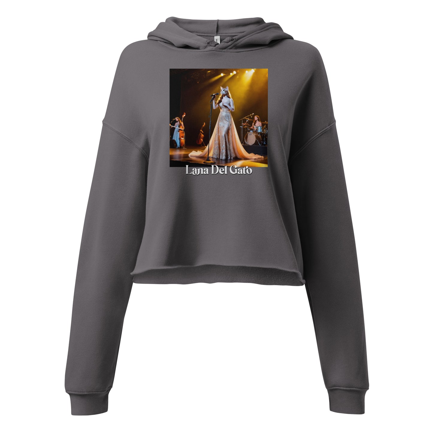 Lana Del Gato Crop Hoodie
